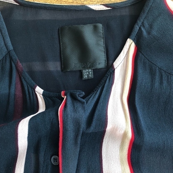 𝅺inwear Nikolina Georgette Striiped Blouse - Picture 9 of 16